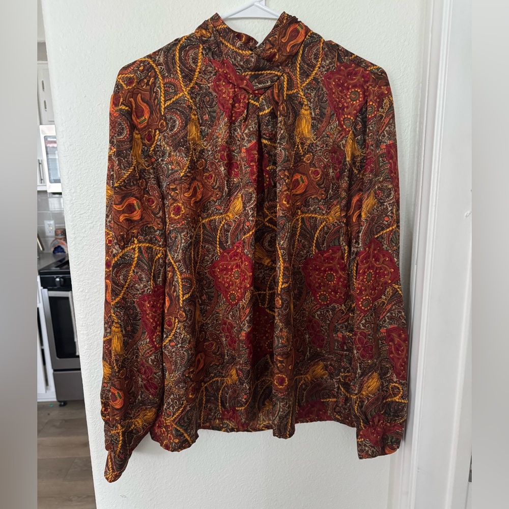 Vintage Heritage Road Blouse in Size 16 fits L & XL